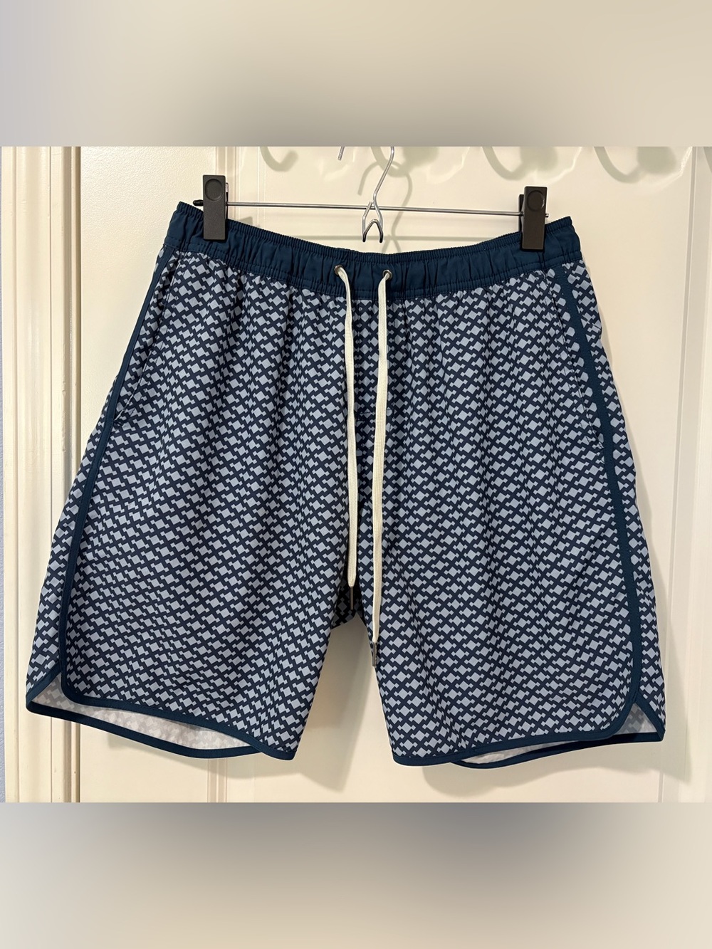 Fair Harbor Anchor Swim Trunk Men's Large Shorts 8”